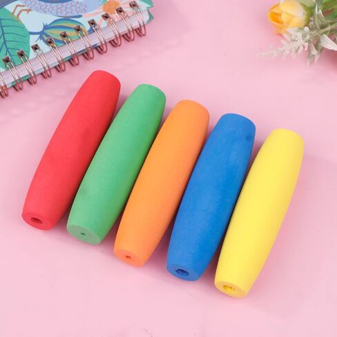 5PCS Ergonomic Crochet Handle Set Comfortable Handle for Crochet Hooks Multi-Size Crochet Hook Accessories for 2mm-8mm Hooks in Saudi Arabia