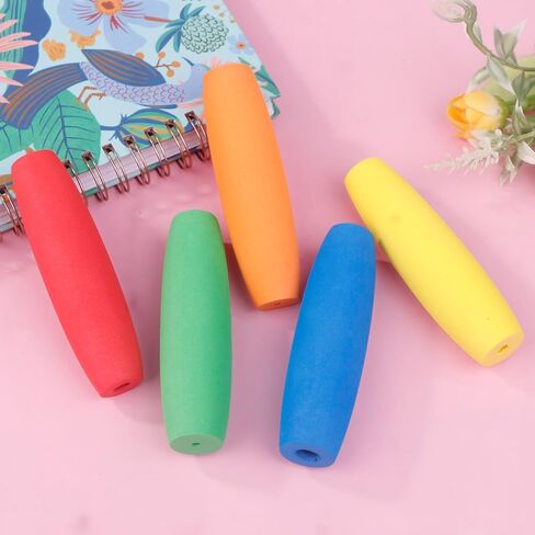 5PCS Ergonomic Crochet Handle Set Comfortable Handle for Crochet Hooks Multi-Size Crochet Hook Accessories for 2mm-8mm Hooks in Saudi Arabia