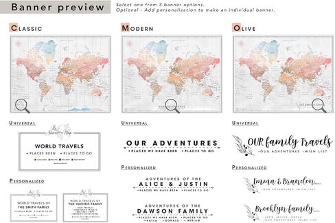 World Map Pin Board in Watercolor Style - Large World Map With Pins to Mark Travels - World Traveler Map With Pins (53 x 40, Canvas) in Saudi Arabia