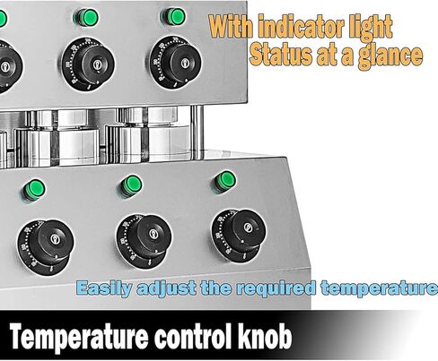 Stainless Steel Cone Pizza Maker, 4-Slot Design with Independent Temperature Control & Auto Alert, Ideal for Pizzerias, Restaurants, and Bars in Saudi Arabia
