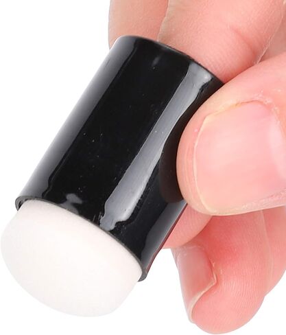 مجموعة ختم طلاء إصبع DIY من Sponge Dauber، مستلزمات فنية إسفنجية للرسم اليدوي للأطفال مقاس 2 9 × 1 7 سم، وهي مريحة للتشكيل السريع بشكل مباشر، وهي خاصة على إسفنجة الإصبع in Kuwait