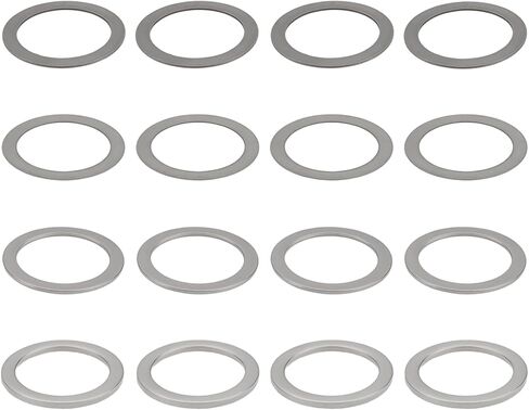 40 قطعة M6x8mm RC نموذج سيارة طوقا 0.1 0.2 0.3 0.5 مللي متر 304 الفولاذ المقاوم للصدأ لمعظم موديلات السيارات in Saudi Arabia