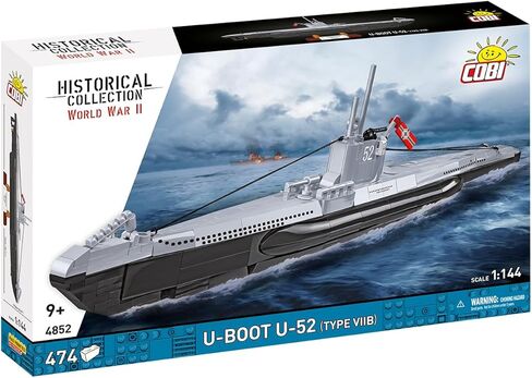 مجموعة COBI التاريخية، الغواصة الألمانية من الحرب العالمية الثانية من النوع VIIB (U-Boat U-52) in Kuwait