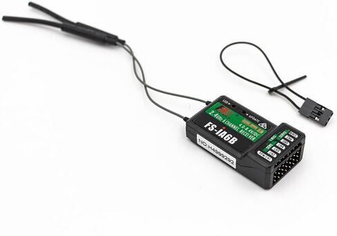 وحدة تحكم جهاز إرسال RC من Flysky FS-i6X 10CH 2.4 جيجا هرتز مع جهاز استقبال iA6B 6CH للأجنحة الثابتة والطائرة الشراعية والمروحية وقارب RC in Kuwait