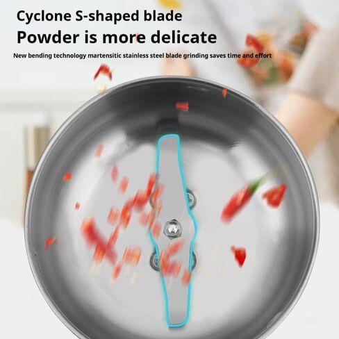 مطحنة المطبخ | مطحنة كهربائية 500 وات | يطحن البهارات والمكسرات والحبوب والقهوة | 1 شفرة من الفولاذ المقاوم للصدأ | الاستخدام الرطب والجاف in Kuwait