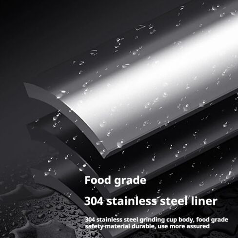 مطحنة المطبخ | مطحنة كهربائية 500 وات | يطحن البهارات والمكسرات والحبوب والقهوة | 1 شفرة من الفولاذ المقاوم للصدأ | الاستخدام الرطب والجاف in Kuwait