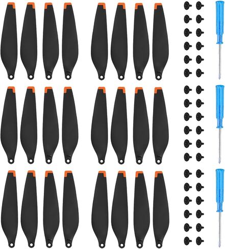 (24pcs) Mini 4 Pro/Mini 3 Pro Propellers Compatible with DJI Mini 4 Pro/Mini 3 Pro Props Wings Blades Replacement Accessories in Kuwait