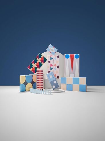 PrintWorks Four in A Row - لعبة Wooden Connect 4 للبالغين والعائلات مع 42 قرص لعب - 2 لاعبين - متعة عائلية للبالغين in Kuwait