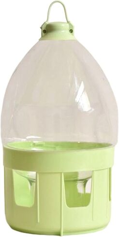 Pigeon Water Dispenser Drinker Bottle Automatic Water Pot Container,Bird Drinker,for Budgie Chicken Parrots Duck Hamster, 6L in Saudi Arabia