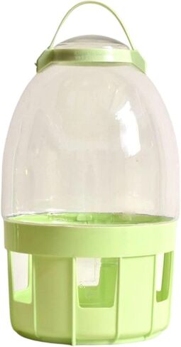Pigeon Water Dispenser Drinker Bottle Automatic Water Pot Container,Bird Drinker,for Budgie Chicken Parrots Duck Hamster, 6L in Saudi Arabia