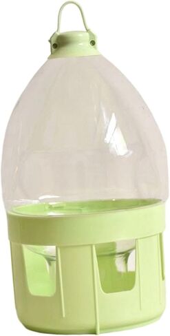 Pigeon Water Dispenser Drinker Bottle Automatic Water Pot Container,Bird Drinker,for Budgie Chicken Parrots Duck Hamster, 6L in Saudi Arabia