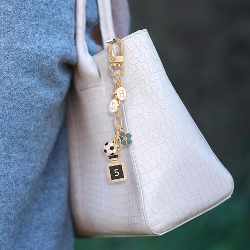 20 قطعة من مجموعة صنع سلسلة المفاتيح الذهبية، سلاسل خطاف دوارة بحلقة مفاتيح، مجموعة سلسلة مفاتيح ممتدة لصنع المجوهرات وحقائب اليد in Kuwait