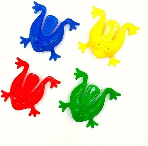 15 Colorful Mini Jumping Frogs - Finger Dexterity Game, Counting & Math Skills Tool, Birthday Party Gift & Educational Toy, Halloween, Christmas, New Year, Valentine's Day Party Supplies in Saudi Arabia