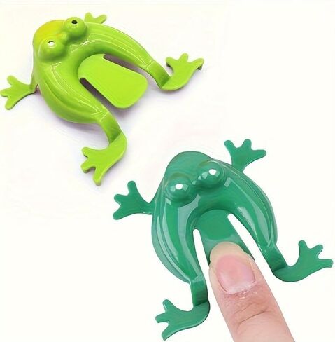 15 Colorful Mini Jumping Frogs - Finger Dexterity Game, Counting & Math Skills Tool, Birthday Party Gift & Educational Toy, Halloween, Christmas, New Year, Valentine's Day Party Supplies in Saudi Arabia