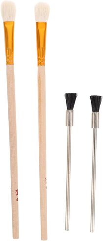 4pcs Airbrush Cleaning Kit Nozzle Brush Cleaner Tool for Iwata Accessories in Saudi Arabia