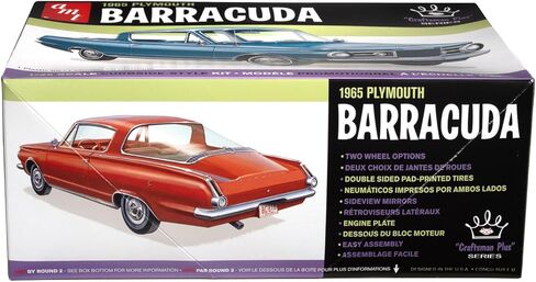 AMT 1965 Plymouth Barracuda Craftsman Plus 1:25 Scale Model Kit in Kuwait