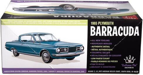 AMT 1965 Plymouth Barracuda Craftsman Plus 1:25 Scale Model Kit in Kuwait