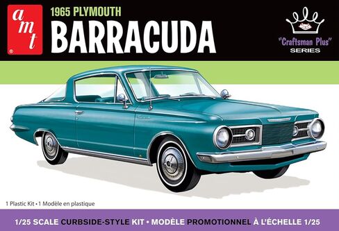 AMT 1965 Plymouth Barracuda Craftsman Plus 1:25 Scale Model Kit in Kuwait