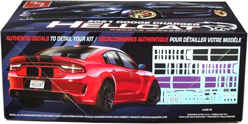 AMT Skill 2 أطقم منمذجة 2021 Hellcat Redeye Widebody 1/25 مقياس نموذج AMT1325 in Kuwait
