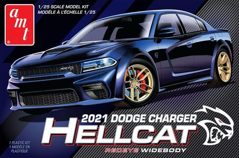 AMT Skill 2 أطقم منمذجة 2021 Hellcat Redeye Widebody 1/25 مقياس نموذج AMT1325 in Kuwait