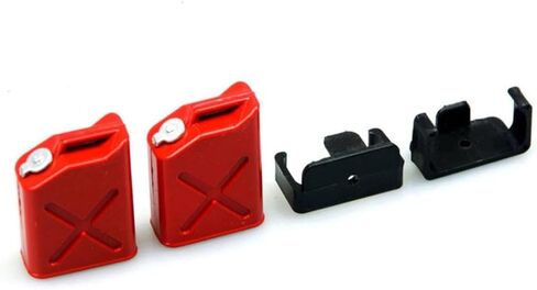 Simulated 39x28.5mm Fuel Tank Compatible with Wraith 1 10 Scale RC Car Decoration Tool Parts(2Pcs) in Saudi Arabia