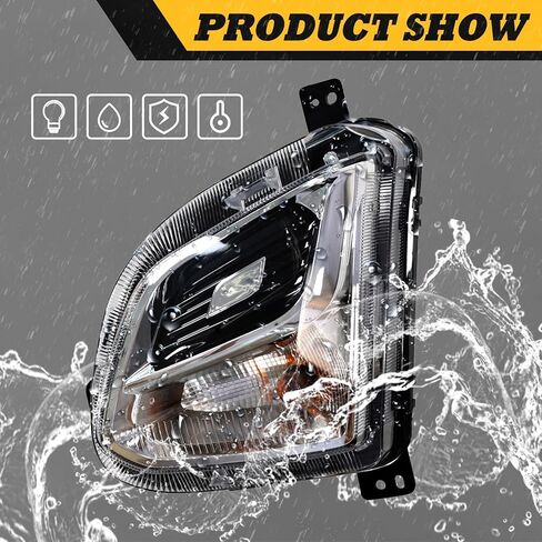 Bumper Left Side Turn Signal Light Assembly Compatible with Equinox 2018-2021 w/o Fog Lamp 84226250 (Left) in Saudi Arabia