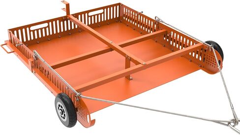 2 in 1 Horse Paddock Cleaner & Trailer, Tow-Behind Trailer Horse Manure Scoop, 2 in 1 Field Cleaner & Scooper for Paddock, Horse Pasture in Kuwait