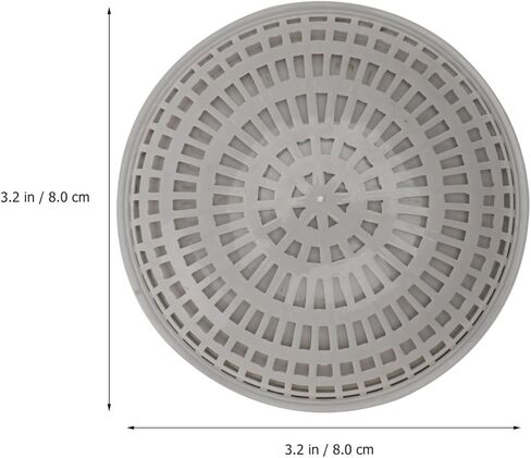 balacoo Aquatic Plant Breeding Box Hemisphere 3.14X3.14X1.57 Inch with Permeable Holes for Freshwater Fish Tank Isolation and Water Grass Holder in Saudi Arabia