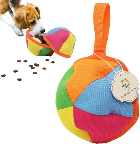Snuffle Ball - Snuffle Ball for Small Dogs, Interactive Dog Toys to Keep Them Busy, Puppy Dog Puzzle Toy with Storage Bag Machine Washable in Kuwait