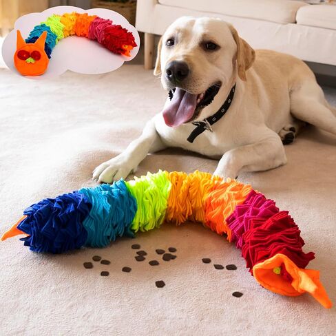 Snuffle Ball - Snuffle Ball for Small Dogs, Interactive Dog Toys to Keep Them Busy, Puppy Dog Puzzle Toy with Storage Bag Machine Washable in Kuwait