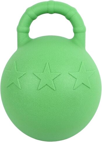 gernie Horse Jolly Ball, Jolly Tug Horse Toy with Fruit Flavor, Slow Bounce Rubber Anti Burst Horse Ball Toy Interactive Horse Play Ball for Equestrian Training Game, Horse Soccer Ball in Saudi Arabia