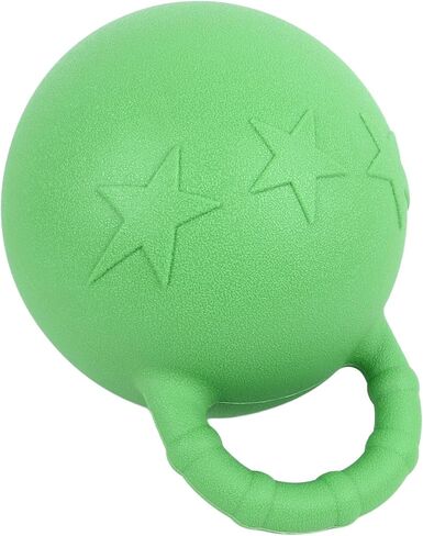 gernie Horse Jolly Ball, Jolly Tug Horse Toy with Fruit Flavor, Slow Bounce Rubber Anti Burst Horse Ball Toy Interactive Horse Play Ball for Equestrian Training Game, Horse Soccer Ball in Saudi Arabia