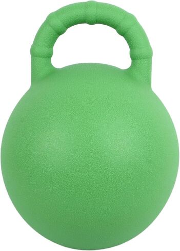 gernie Horse Jolly Ball, Jolly Tug Horse Toy with Fruit Flavor, Slow Bounce Rubber Anti Burst Horse Ball Toy Interactive Horse Play Ball for Equestrian Training Game, Horse Soccer Ball in Saudi Arabia