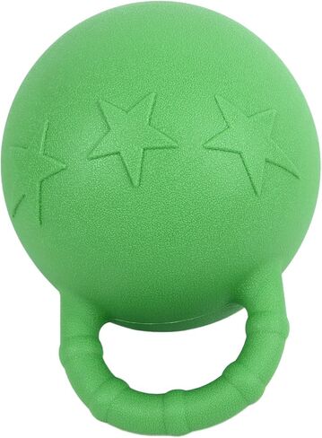 gernie Horse Jolly Ball, Jolly Tug Horse Toy with Fruit Flavor, Slow Bounce Rubber Anti Burst Horse Ball Toy Interactive Horse Play Ball for Equestrian Training Game, Horse Soccer Ball in Saudi Arabia