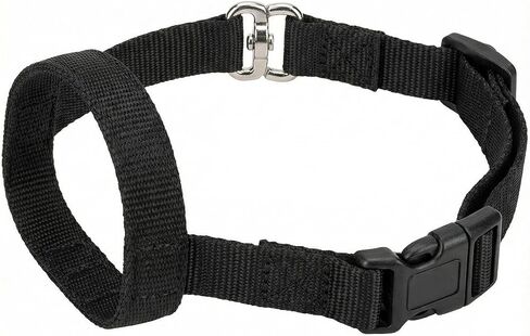 Dog Training Collar Adjustable Head Halter, Pink Size M 1 Pack, Lightweight Strap for Walks and Daily Handling, Easy On Off, Compact for Travel Storage in Saudi Arabia