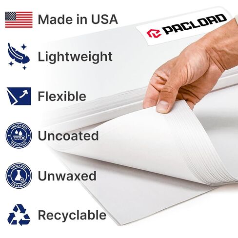 Newsprint Packing Paper Sheets, 25" x 18", Eco-Friendly, Non-Toxic, American Quality Safe, 420 Sheets - Made in USA Newsprint Paper, Unwaxed, Uncoated - Bulk Pack in Saudi Arabia