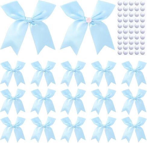 Feluwi Gold Gift Wrap Bows -50 Pcs 3.3 Inch Elegant Bows for Gift Wrapping, Birthday Presents, Wedding Decor Christmas Party Decorations, Baby Shower, DIY Crafts Gift Bags in Saudi Arabia