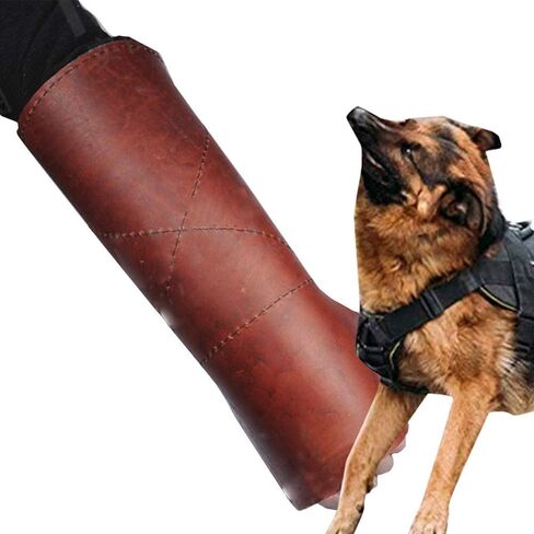 Dog Bite Arm Sleeve Training Suit Equipment, Synthetic Hidden Sleeve Training Dog for Training Schutzhund, with 1 Handle in Saudi Arabia