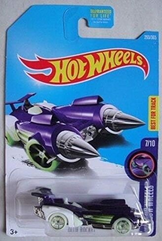 Hot Wheels 2017 Ollie Rocket Purple HW Glow Wheels 293/365 in Saudi Arabia