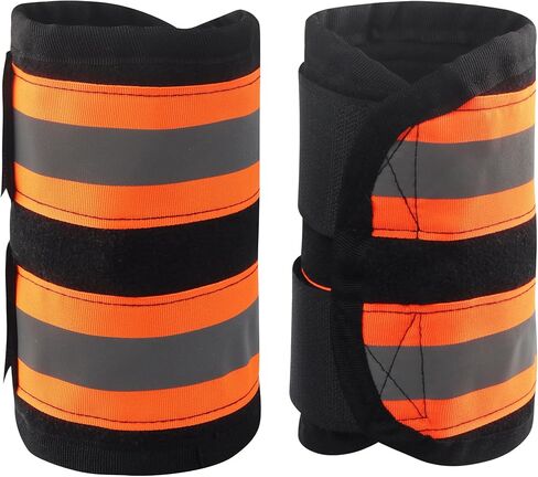 2/Pack Horse High Visibility Leg Gear, Horse Leg Wraps Add Safety, Breathable Wraps Easy to Put on in Saudi Arabia