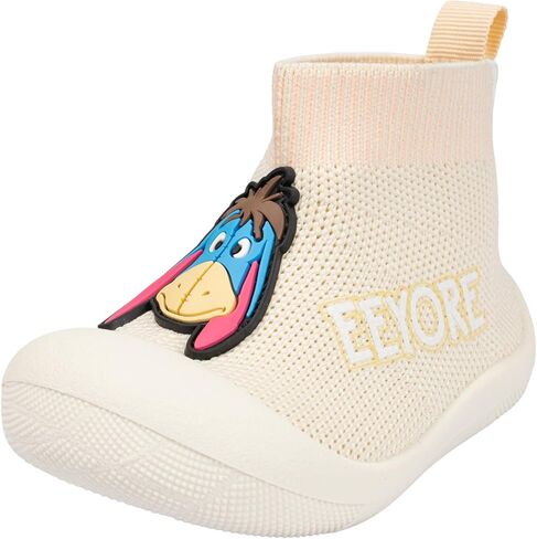 Disney Sock Top Shoes for Babies and Toddlers - Comfortable Minnie Mouse and Winnie The Pooh Baby Sock Shoes for Everyday Wear in Saudi Arabia