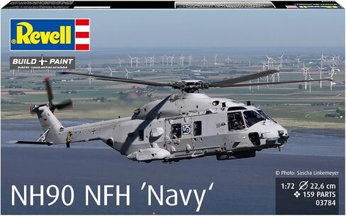 ريفيل 03784 NH90 NFH Navy مقياس 1:72 - مجموعة نماذج بلاستيكية غير مدمجة/غير مطلية in Kuwait