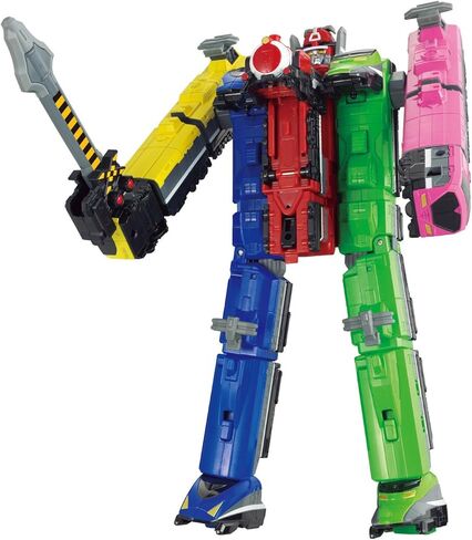 Bandai Ressha Sentai ToQger Train Union Series 1-5 Ressha Gattai DX ToQ-Oh in Saudi Arabia