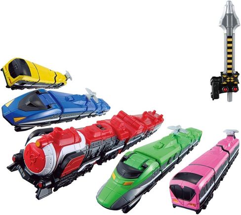 Bandai Ressha Sentai ToQger Train Union Series 1-5 Ressha Gattai DX ToQ-Oh in Saudi Arabia