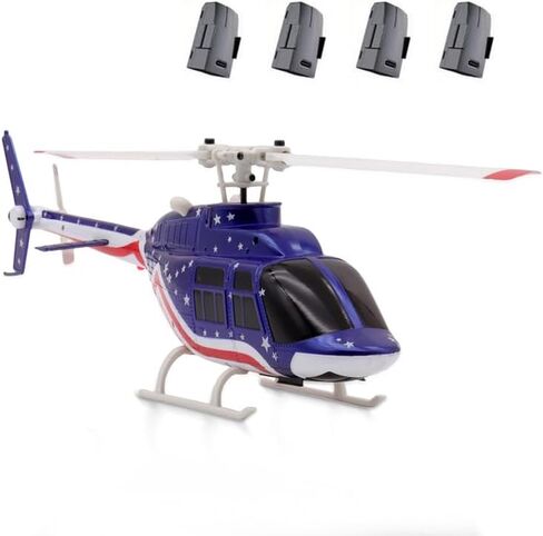 RC ERA A60 MINI RTF RC Helicopter 1/42 with 6-Axis Gyro, Optical Flow, Altitude Hold, One-Key Takeoff/Landing, 4-Channel Servos & Modular Battery for Hobby Flyers & Adults in Saudi Arabia