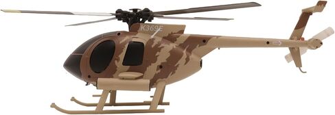 RC ERA C184 MD500 RC مروحية مع دوار مزدوج، تحديد المواقع البصرية، جيروسكوب 6 محاور 2.4G 4CH Flybarless نموذج طائرة للتحكم عن بعد للبالغين المتحمسين in Kuwait