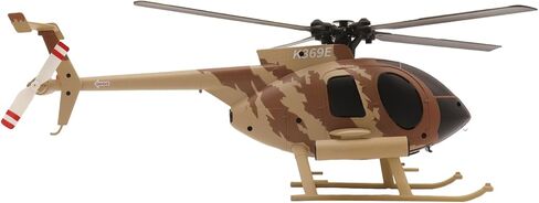 RC ERA C184 MD500 RC مروحية مع دوار مزدوج، تحديد المواقع البصرية، جيروسكوب 6 محاور 2.4G 4CH Flybarless نموذج طائرة للتحكم عن بعد للبالغين المتحمسين in Kuwait