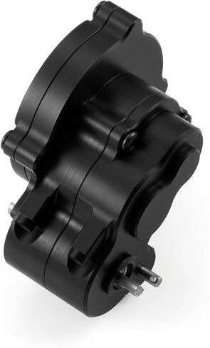RCLIONS Complete Metal Transmission Case Center Gearbox with Brass Gear for 1/18 FMS FCX18 LC80 RC Crawler Car Upgrades Parts Accessories in Saudi Arabia