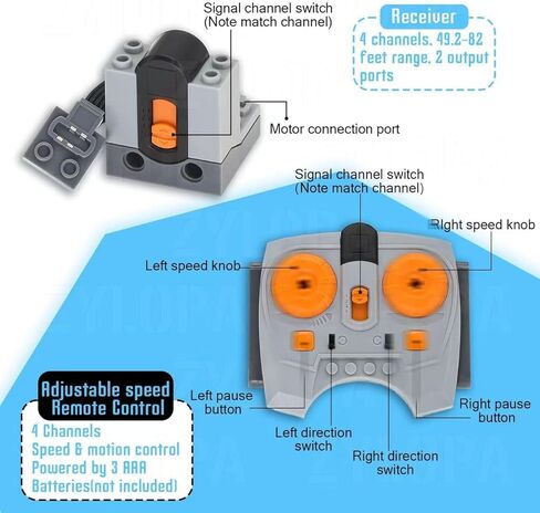 مجموعة وظائف المحرك المكونة من 9 قطع متوافقة مع العلامات التجارية الرئيسية لوحدات البناء، وتتضمن مفاتيح الإضاءة وكابلات الإضاءة وأجهزة التحكم عن بعد والمزيد in Kuwait