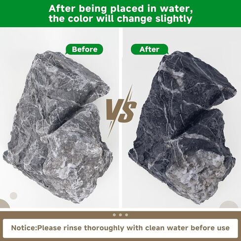 20LB Seiryu Rock Stone for Aquascaping,4-6 inch Natural Aquarium Landscape Stones for Aquariums,Fish Tank Decor Rocks for Landscaping, Paludariums & Micro Landscapes in Saudi Arabia